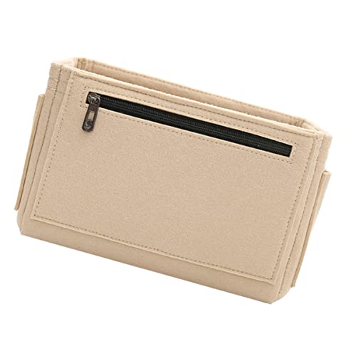 SOIMISS Filz Kosmetiktasche Groß Kapazität Make-up Tasche Kosmetik Organizer Kulturbehälter Kosmetikbehälter Aufbewahrungstasche Reisen Koffer Verstauen Ordnung Raum Sparen von SOIMISS