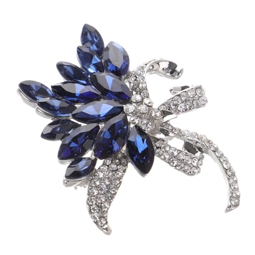 SOIMISS 1Stück Kristallbrosche für Damen Kreative Legierungs Anstecknadel mit Trendigem Design für Partys Besondere Anlässe Geschenkidee von SOIMISS