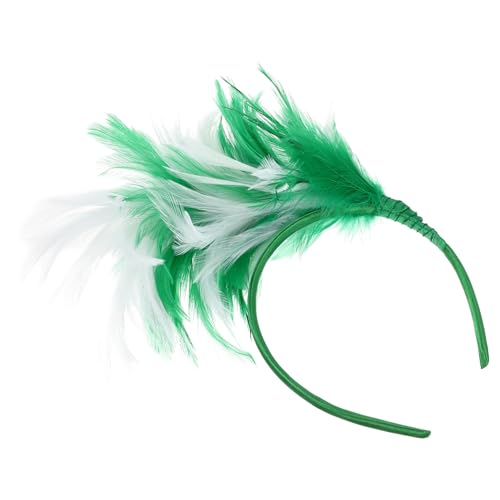 SOIMISS Federn Stirnband Kopfschmuck Für Party Cosplay Leichtes Federkopf-haarband Mit Schönem Aussehen Und Leuchtenden Farben von SOIMISS