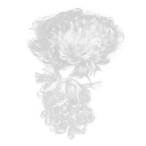 SOIMISS 1satz Santa Claus Kostüm Mit Perücke Und Bart Weihnachtsdeko Für Festlichkeiten Und Fotoshootings Für Cosplay Und Weihnachtsfeiern von SOIMISS