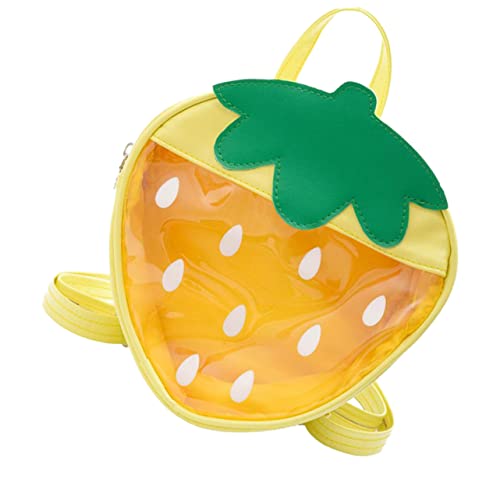 SOIMISS 1stück Mädchen Schultertasche Klarer Jelly Rucksack Für Mädchen Leicht Und Verstellbarer Riemen Für Snacks Und Spielzeug Farbenfrohes Design Für Und Alltag von SOIMISS