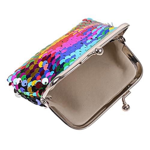 SOIMISS Pailletten Geldbörse Für Mädchen Mini Geldbörse Mit Pailletten Aus Hochwertigem Material Für Karten Münzen Schlüssel Kleingeld Und Kleine Persönliche Gegenstände von SOIMISS