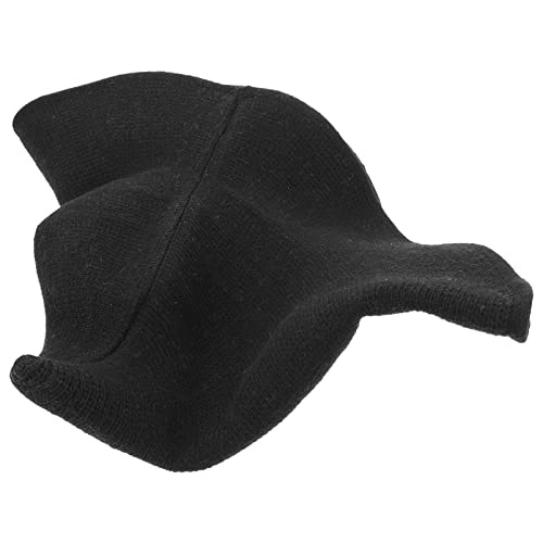 SOIMISS 1stück Hexenhut Für Halloween Schwarze Faltbare Wollmütze Für Kostümpartys Kreative Halloween-dekoration Vielseitig Einsetzbar Für Und Feiern von SOIMISS