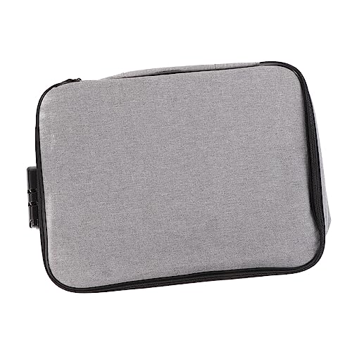 SOIMISS Elegante Zertifikatstasche Tragbare Aktentasche Stabiler Benutzerfreundlicher Griff Schulaufbewahrung Große Kapazität Für Dokumente von SOIMISS