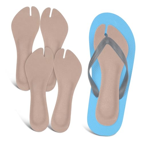 SOIMISS 2 Paare Rutschfeste Sandalen Einlegesohlen mit Kleber Gepolsterte Fußgewölbe Unterstützung Stoßdämpfende Zuschneidbare Pads für Offenen Schuhkomfort und Festen Halt von SOIMISS