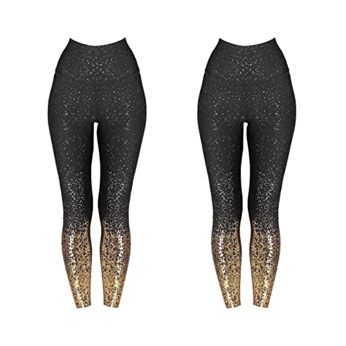 SOIMISS 2 STK Fitness-Yoga-Hose Leggings Mit Taschen Jogginghosen Für Frauen Fitnesshose Für Damen Trainingsleggings Workout-Leggings Trainingshose Sport Kurze Hose Polyester Fräulein von SOIMISS