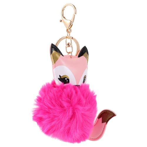SOIMISS 2stücke Adorabler Schlüsselanhänger Aus Plüsch Und Fuchs Design Als Taschen Und Autoanhänger Langlebig Und Bequem Als Für Mädchen von SOIMISS