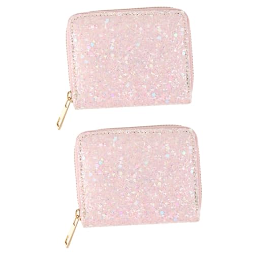 SOIMISS 2 STK Geldbörse Reisebrieftasche aufbewahrungssack Cosmetic Bag damengeldbeutel kosmetiktaschen Kartenetuis Damenbrieftasche Münzbeutel Aufbewahrungstasche Portemonnaie Pu von SOIMISS