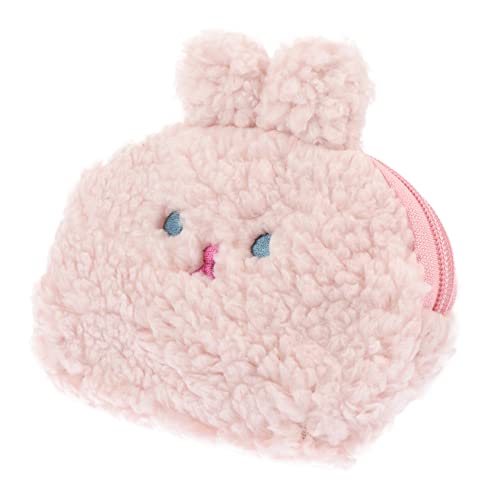 SOIMISS 2stücke Niedlicher Kaninchen-münzbeutel Weiche Kosmetiktasche Geldbörse Für Mädchen Für Schlüssel Schmuck Und Mehr Für Schule Reisen Und Alltag von SOIMISS