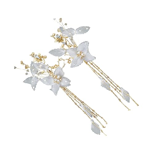 SOIMISS 2 STÜCK Chinesische Haarnadeln Haarspangen für Mädchen und Damen Einzigartige Haarschmuck für Partys und Alltag Weißes Design Dekorative Haarklammern SOIMISS 2 STÜCK Chinesische Haarnadeln Haarspangen für Mädchen und Damen Einzigartige Haarschmuck für Partys und Alltag Weißes Design Dekorative Haarklammern von SOIMISS
