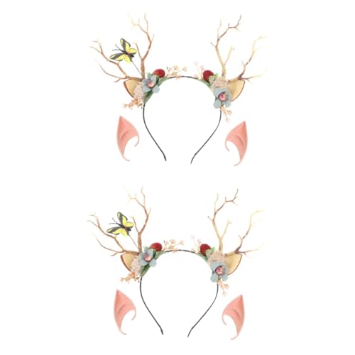 SOIMISS 2sätze Elfenohren Stirnband Mit Licht Teiliges Kostümzubehör Für Cosplay Und Feiern Verleiht Deinem Look Eine Magische Note Und Sorgt Für Aufsehen Jeder Veranstaltung von SOIMISS