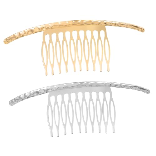 SOIMISS 2stücke Haarschmuck Aus Legierung Haarkämme Haarnadeln Für Mädchen Zarte Seitliche Haar Klemmen Modischer Kopfschmuck Für Alltag Und Partyfrisuren von SOIMISS