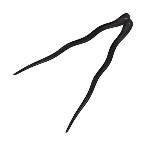 SOIMISS 2stücke Haarnadel in Retro-design Ebenholz Haarnadel Für Frauen Vintage Haarstäbchen Dekorative Handgefertigt Natürlicher Duft von SOIMISS