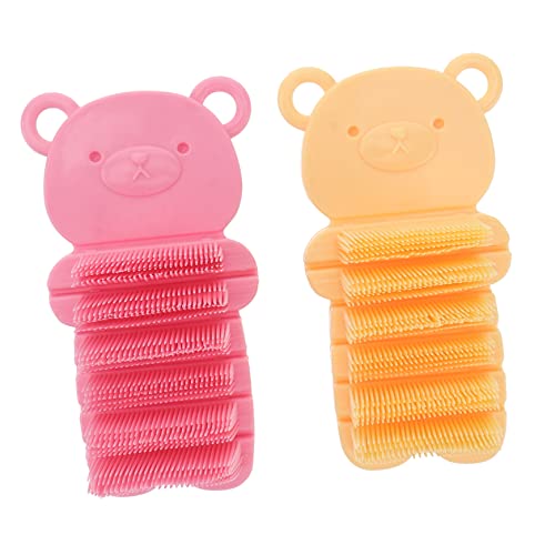 SOIMISS 2 Stück Hand Und Nagelbürste Kinder Nagelbürste Fingernagelreinigung Langlebig Und Kompakt Für Hände Und Füße Vielseitig Einsetzbar von SOIMISS