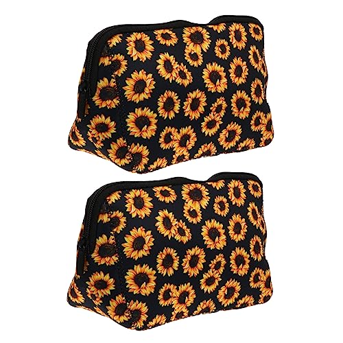 SOIMISS 2 Stück Kosmetiktasche Damen Teiliges mit Reißverschluss Leichter Make Up Organizer Tragbare Schminktasche Geräumig und Robust als Reise und Kulturbeutel für Kosmetik und von SOIMISS