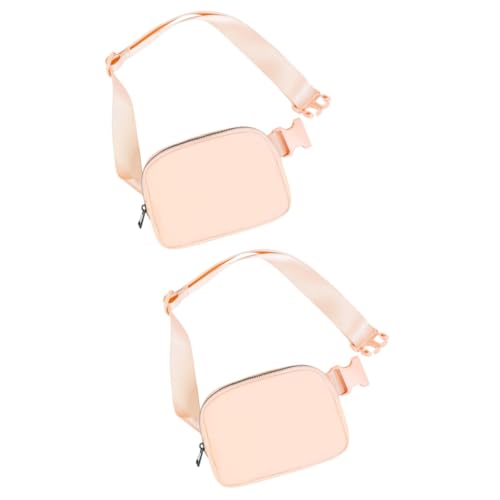 SOIMISS 2stücke Verstellbare Bauchtasche Aus Oxford Tragbare Gürteltasche Für Damen Und Herren Für Outdoor-aktivitäten Laufen Radfahren Und Reisen von SOIMISS