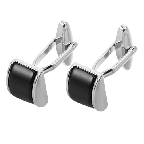 SOIMISS 2 Stück Stilvolle Französische Manschettenknöpfe für Formelle Anlässe Partys Accessoires für Shirts mit Einfacher Handhabung von SOIMISS