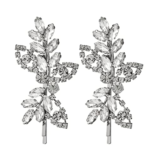 SOIMISS 2stücke Strass-haarschmuck Haar Clips Haarspangen Für Mädchen Frisuren Zubehör Familienfest Geschenk von SOIMISS