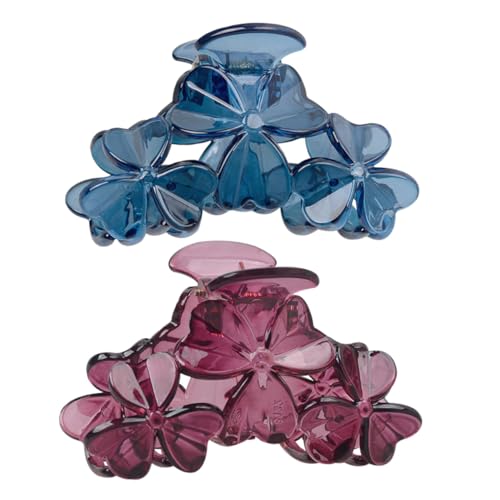 SOIMISS 2 Stück Teiliges Dekorative Haarklammern aus Hochwertigem Resin Glatte Oberfläche Schont Haare Leichter Haarschmuck für Frauen und Mädchen Vielseitig Einsetzbar für Alltag und von SOIMISS
