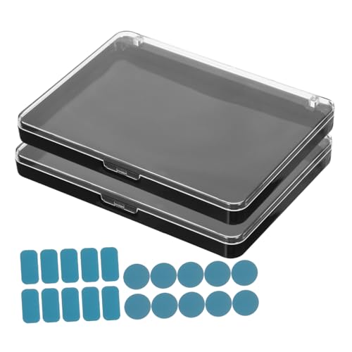 SOIMISS 2stücke Leere Make-up-palette Lidschatten-palette Tragbar Kosmetik Pan Für Aufbewahrung Highlighter Contour Make-up von SOIMISS