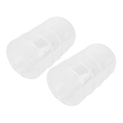 SOIMISS 2 Stück Transparenter Drehbarer Lagiger Make Up Organizer Aufbewahrungsbox Kosmetik und Schmuckablage Multifunktional Platzsparend Langlebig Leicht zu Reinigen für Schminktisch von SOIMISS
