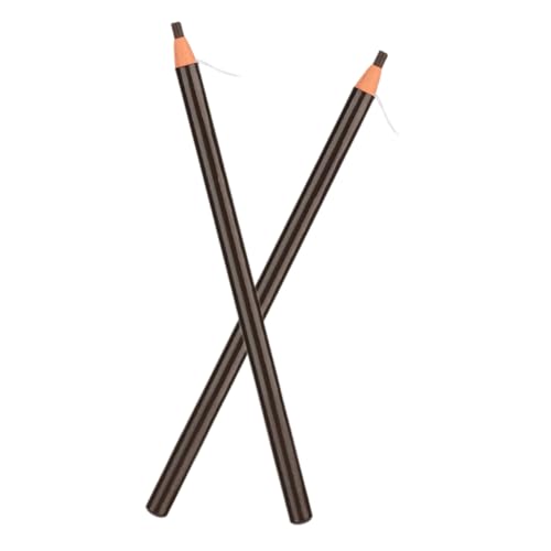 SOIMISS 2stücke Wasserfester Augenbrauenstift Aus Tragbarer Augenbrauenmarker Für Frauen Wischfeste Formel Langlebiger Make-up-stift von SOIMISS