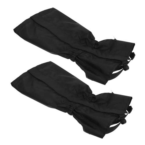 SOIMISS 2 Stück wasserdichte Verstellbare Outdoor Gamaschen Sand und Schneeschutz Beinschützer für Wandern Bergsteigen Leichte Kompakte Beinlinge für Herren und Damen von SOIMISS