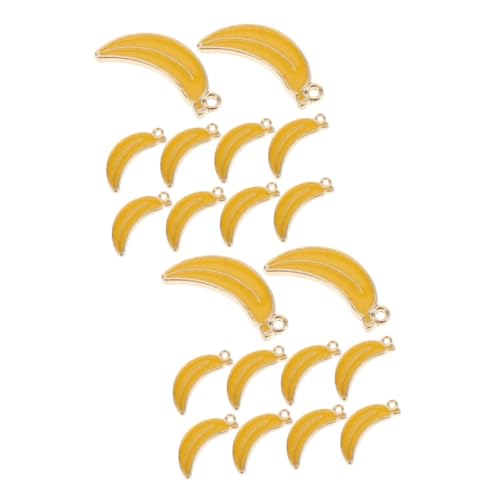SOIMISS 20 STK Bananenanhänger Anhängeranhänger Bastelanhänger Halskettenanhänger schlüsselanhanger Schlüsselanhänger DIY Zubehör zur Schmuckherstellung Zauber für Reize Zinklegierung SOIMISS 20 STK Bananenanhänger Anhängeranhänger Bastelanhänger Halskettenanhänger schlüsselanhanger Schlüsselanhänger DIY Zubehör zur Schmuckherstellung Zauber für Reize Zinklegierung von SOIMISS