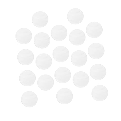 SOIMISS 20 Stück Ausweishüllen Button Ausweisschutz Rund Transparent Bandabdeckung Pins Runder Ausweisschutz Ausweishüllen Transparent Vertikal Ausweisschutz Button von SOIMISS