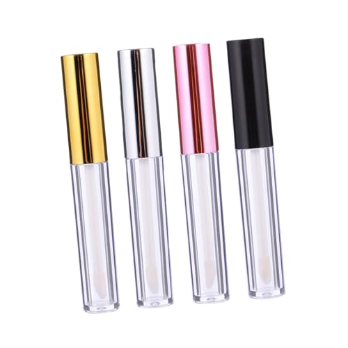 SOIMISS 20 Stück Lippen glanz Nachfüllbare Lipgloss Tuben mit Metallischem Verschluss Abs Kunststoff Behälter für DIY Lippenbalsam Leicht und Langlebig für Frauen und Mädchen von SOIMISS