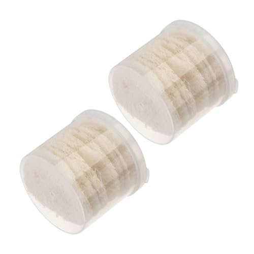 SOIMISS 20 Stück Teiliges Gesicht Reinigungs Pad aus Natürlicher Loofah Sanftes Peeling und Make Up Entferner Wiederverwendbar für Mädchen und Tägliche Hautpflege um Frische und Glatte von SOIMISS