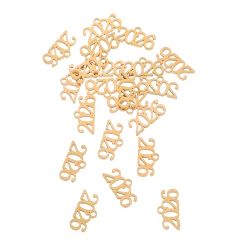 SOIMISS 20stücke Zahlen-quasten-charm-anhänger Für Halsketten Edelstahl-charms Für Armbänder Und Schlüsselanhänger Diy-bastelbedarf Charm von SOIMISS