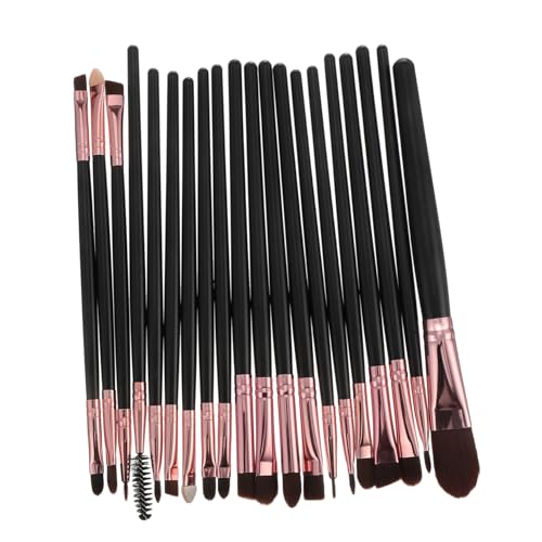 SOIMISS 20 Stück Teiliges Make Up Pinselset mit Weichen Borsten Tragbare Kosmetik Augenbrauenpinsel in Roségold Vielseitig für Präzises Auftragen von Puder Lidschatten und Feinen Details SOIMISS 20 Stück Teiliges Make Up Pinselset mit Weichen Borsten Tragbare Kosmetik Augenbrauenpinsel in Roségold Vielseitig für Präzises Auftragen von Puder Lidschatten und Feinen Details von SOIMISS