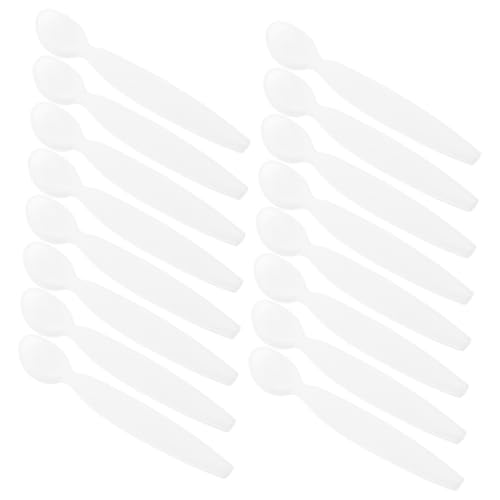 SOIMISS 20 Stück Teiliges Mini Kosmetikspatel Kleine Creme spatel aus Robustem Material Wiederverwendbar für Gesichtscreme Augencreme und Lotion Hygienisch und Tragbar für Damen und von SOIMISS