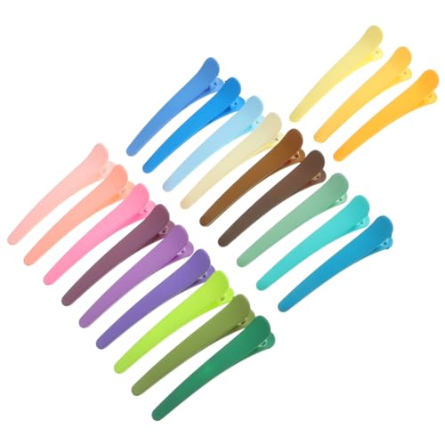 SOIMISS 21 Stück Teiliges Alligator haarspangen Matte Farbverlauf clips Robustes material Flache Haarklammern für Mädchen und Frauen Vielseitiger Haarschmuck für Alltag und von SOIMISS