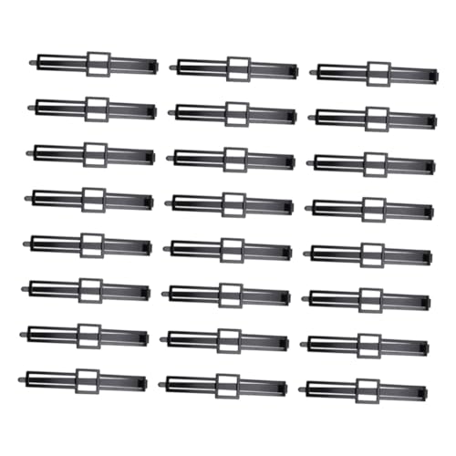 SOIMISS 24 Stück Teiliges Metall Snap Clips für Mädchen Langlebige Haarschmuck DIY Haarklammern für Ponytail Babypartien und Vielseitige Frisuren Einfache Anwendung und Fester Sitz von SOIMISS