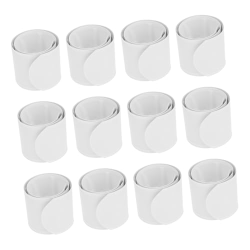 SOIMISS 24 Stück Teiliges Slap Armband Leere DIY Graffiti Schnapparmbänder aus Robustem Material Wiederverwendbar als Kindergeburtstags Mitgebsel und Kreatives Bastelzubehör von SOIMISS