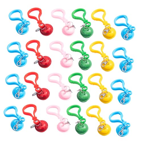 SOIMISS 24stücke Bunte Glocken Schlüsselanhänger Kreative Für Taschen-deko Mixed Color von SOIMISS