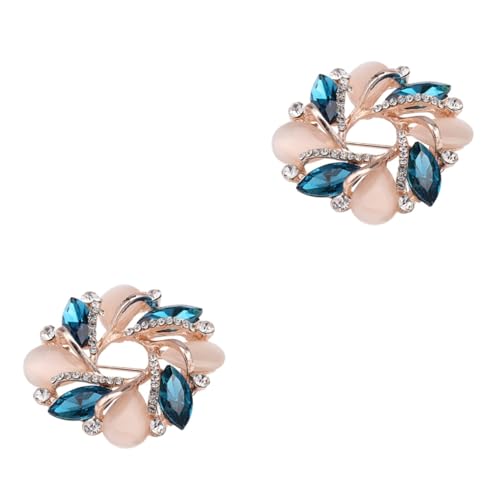 SOIMISS 2St Brosche aus Legierung trachtenbrosche Kleidung Brosche Schal Brosche Mode Brosche Edelstein Brosche Schalschnalle Strasssteine broschen für kleidung Strass Brosche Golden SOIMISS 2St Brosche aus Legierung trachtenbrosche Kleidung Brosche Schal Brosche Mode Brosche Edelstein Brosche Schalschnalle Strasssteine broschen für kleidung Strass Brosche Golden von SOIMISS