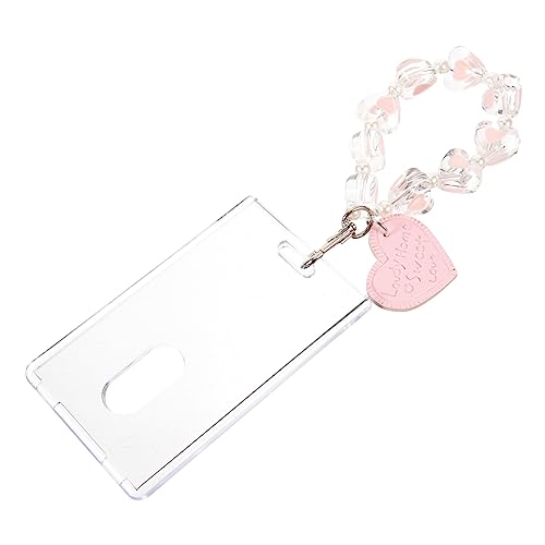 SOIMISS 2St Fotokartenschutz Air-Tag-Schlüsselanhänger Buskartenhalter Fotokartenhalter mit Schlüsselanhänger Protect schutzzelt schoot Tasche Schlüsselanhänger Fotokartenhalter aus Acryl von SOIMISS