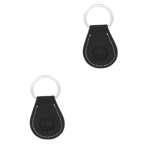 SOIMISS 2stücke Schlüsselanhänger Leder Kartenetui Mit Schlüsselhalter Stilvolles Accessoire Für Zugangskarten Und Schlüssel Zum Befestigen An Taschen Und Rucksäcken von SOIMISS