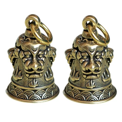 SOIMISS 2St kreative -Schlüsselanhänger Schlüsselanhänger mit Glockenanhänger Anhänger Schlüsselanhänger Glocke Schlüsselanhänger hängende Schlüsselanhänger von SOIMISS