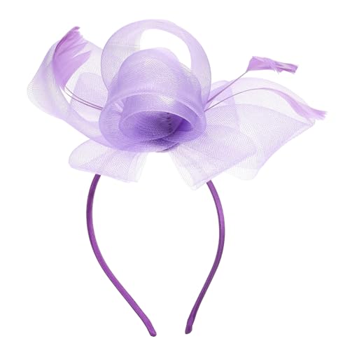 SOIMISS 2sätze Fascinator Hut Mit Netz Und Federn Für Damen Elegante Haaraccessoire Für Teepartys Hochzeiten Und Cocktail-events Vielseitiger Haarschmuck von SOIMISS