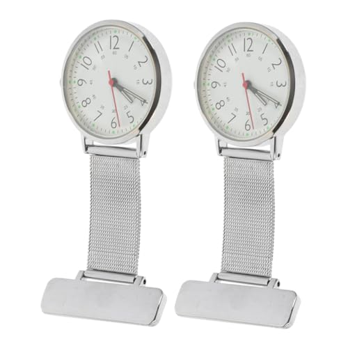 SOIMISS 2stücke Krankenschwesteruhr Clip Fob-Uhr Mit Minimalistischen Design Für Medizinisches Personal Langlebig Und Praktisch Für Täglichen SOIMISS 2stücke Krankenschwesteruhr Clip Fob-Uhr Mit Minimalistischen Design Für Medizinisches Personal Langlebig Und Praktisch Für Täglichen von SOIMISS