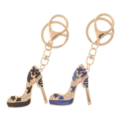 SOIMISS 2stücke High Heel Schuh Schlüsselanhänger Mit Funkelnden Strasssteinen Eleganter Taschenanhänger Für Vielseitiges Accessoire Für Handtaschen Und Schlüssel SOIMISS 2stücke High Heel Schuh Schlüsselanhänger Mit Funkelnden Strasssteinen Eleganter Taschenanhänger Für Vielseitiges Accessoire Für Handtaschen Und Schlüssel von SOIMISS