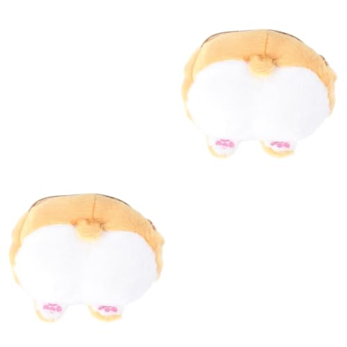 SOIMISS 2stücke Corgi Butt Plüsch Umhängetasche Lustiger Tier Geldbeutel Kreative Crossbody Tasche Für Mädchen Leicht Und Langlebig Als Für Freunde von SOIMISS
