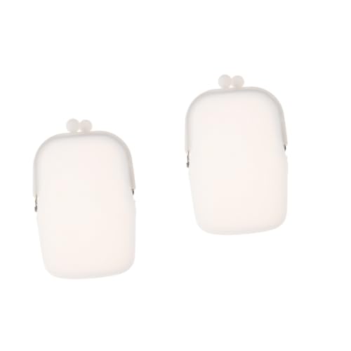 SOIMISS 2stücke Kleine Silikon-geldbörse Für Damen Und Herren Multifunktionale Geldbeutel Mit Elegantem Design Für Münzen Und Kleine Gegenstände Leicht Und Kompakt Perfektes Für von SOIMISS