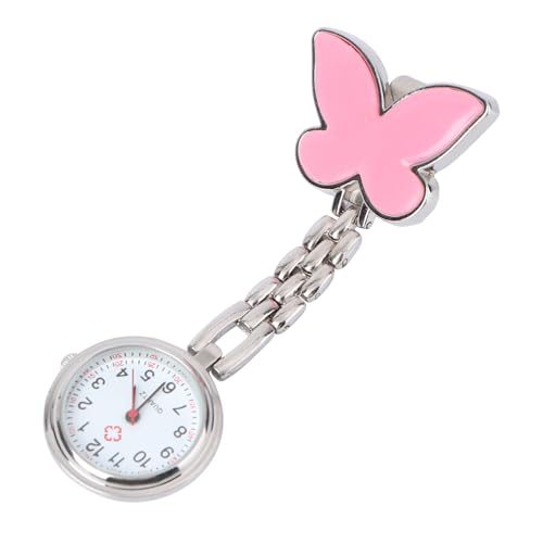 SOIMISS 2st Krankenschwester Uhr Frauen Uhren Taschenuhr Kreative Krankenschwesteruhr Hängende Schwesternuhren Karabiner Uhr Nebelwache Für Krankenschwestern Fob Brosche Ansehen Rosa von SOIMISS