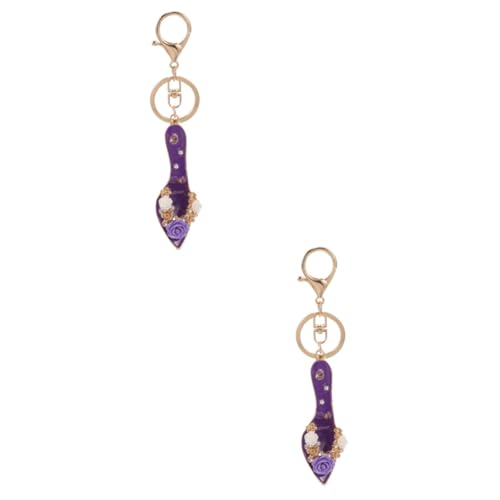 SOIMISS 2stücke Hochzeitsgeschenk Schlüsselanhänger Glitzerndes Design Mit High Heel Eleganter Taschenanhänger Für Handtaschen Schlüssel Und Autoschlüssel Stylisches Accessoire SOIMISS 2stücke Hochzeitsgeschenk Schlüsselanhänger Glitzerndes Design Mit High Heel Eleganter Taschenanhänger Für Handtaschen Schlüssel Und Autoschlüssel Stylisches Accessoire von SOIMISS