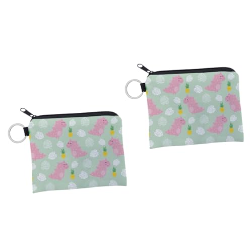 SOIMISS 2stücke Cartoon Dinosaur Change Purse Für Junge Mädchen Und Erwachsene Praktische Geldbörse Mit Einzigartigem Design Für Schnelle Zugriffe Und Stilvolle Aufbewahrung von SOIMISS